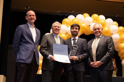 Yashvardhan Tomar Earns the Love Family Foundation Award