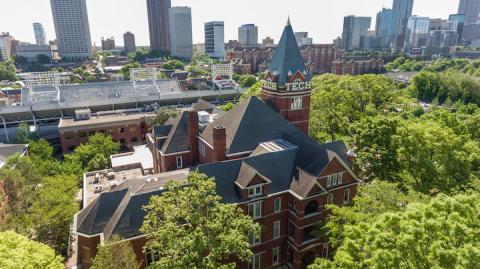 Georgia Tech Campus Aerial 