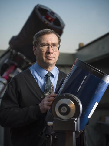 Jim Sowell, principal academic professional and director of the Georgia Tech Observatory